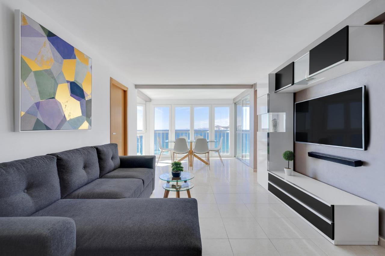 בנידורם Levante Sunset Front Line Apartment Almadraba מראה חיצוני תמונה