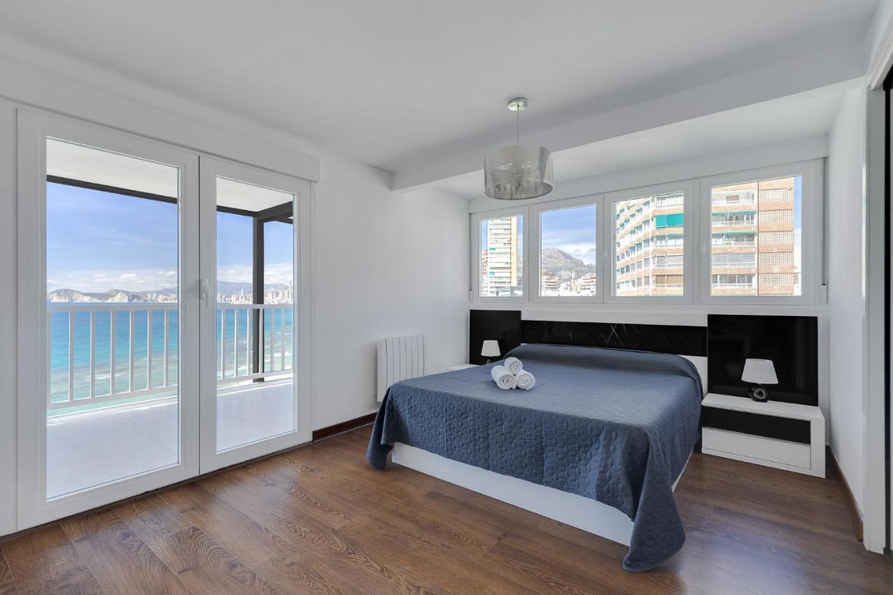 בנידורם Levante Sunset Front Line Apartment Almadraba מראה חיצוני תמונה