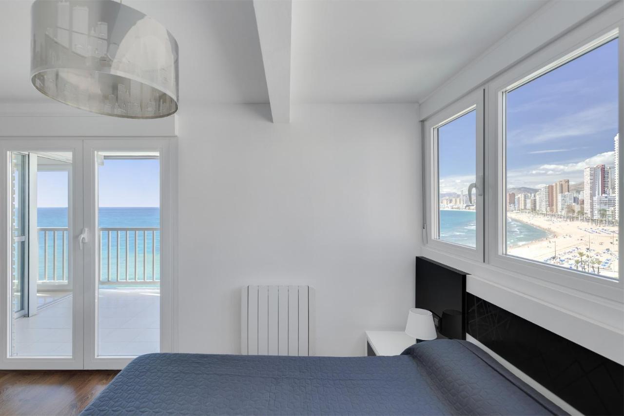 בנידורם Levante Sunset Front Line Apartment Almadraba מראה חיצוני תמונה