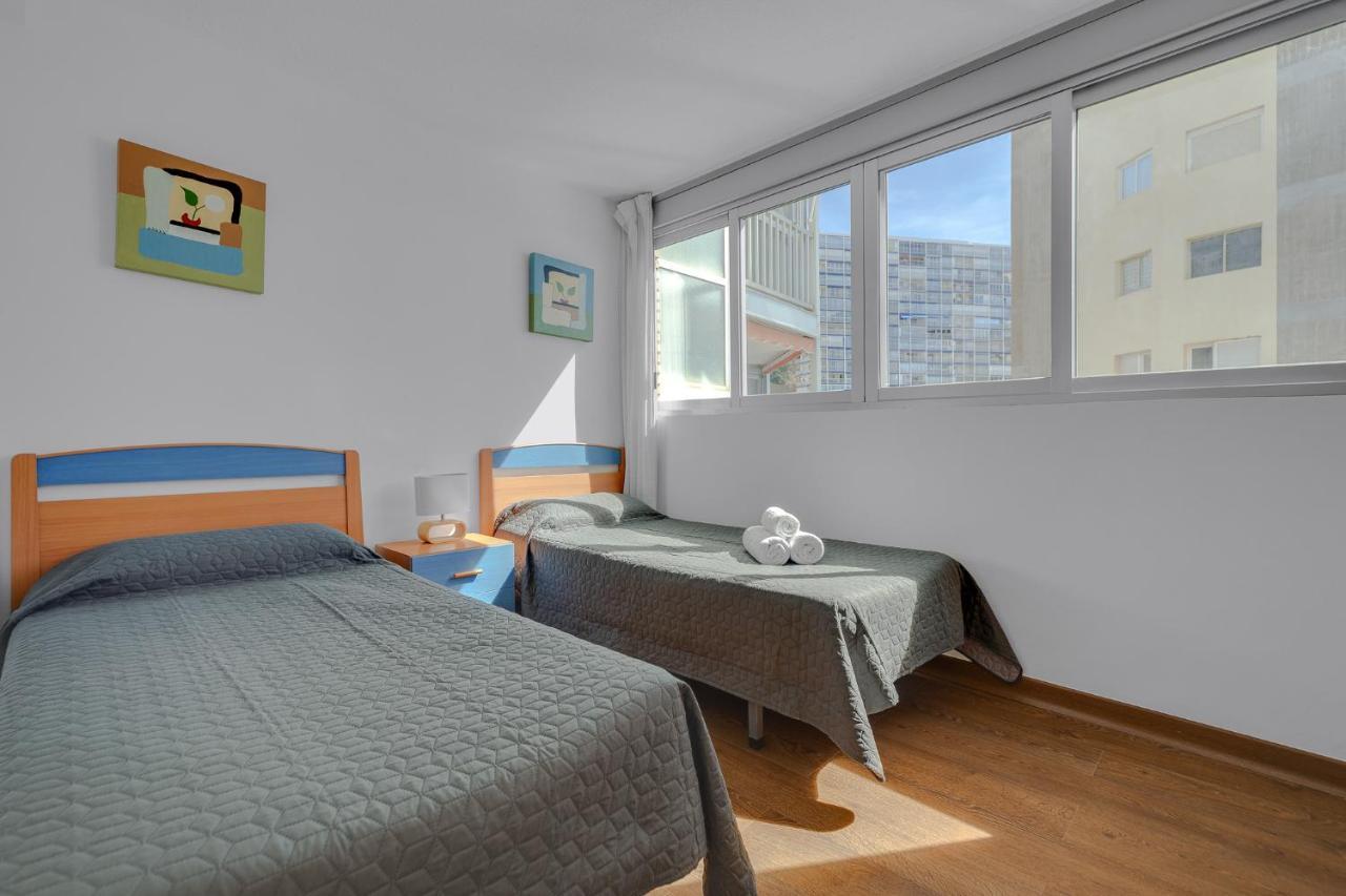בנידורם Levante Sunset Front Line Apartment Almadraba מראה חיצוני תמונה